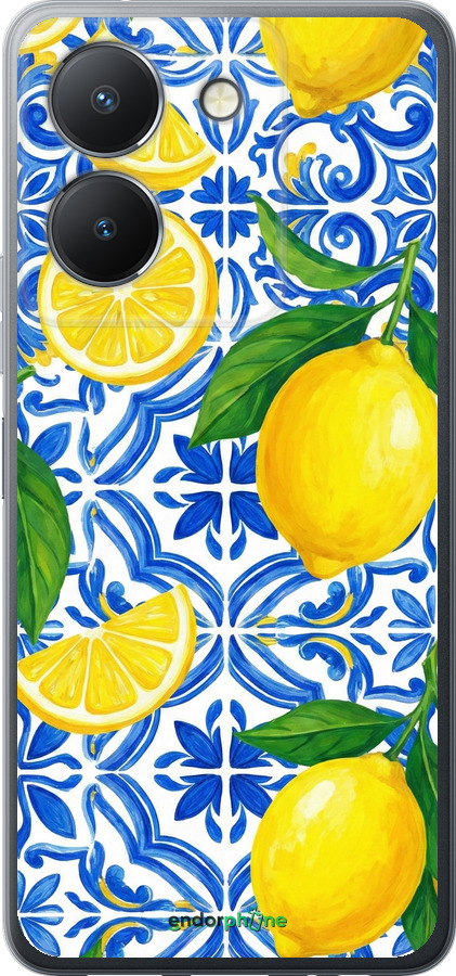 Силиконовый чехол Grocery Girl Italian Summer для Vivo Y27 5G - 6766u-3407 изображение 