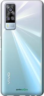 Силиконовый чехол 'Прозрачный' для Vivo Y51 2020 изображение 2