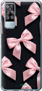 Силиконовый чехол 'Coquette Ribbons Dark Coquette' для Vivo Y51 2020 изображение 2