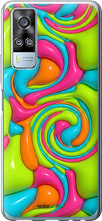 Силіконовий чехол Y2K Jelly Dream для Vivo Y51 2020 - 6780u-2241 изображение 