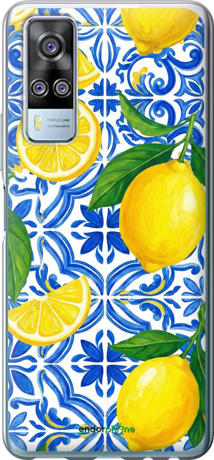 Силиконовый чехол Grocery Girl Italian Summer для Vivo Y51 2020 - 6766u-2241 изображение 