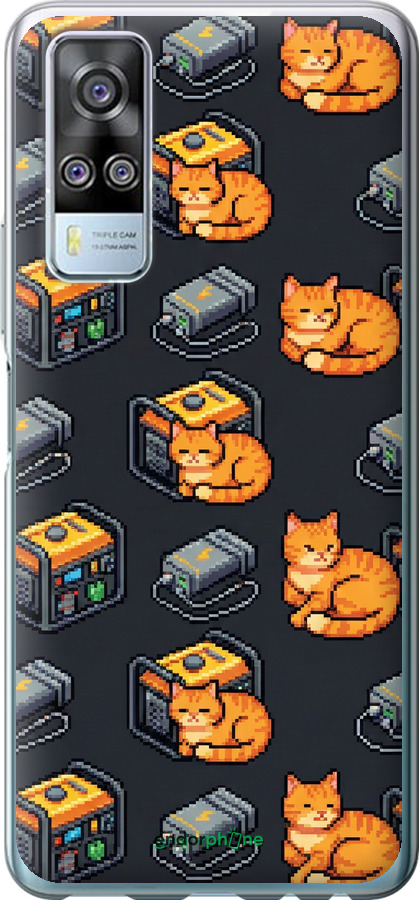 Силиконовый чехол Autonomous Zone для Vivo Y51 2020 - 6771u-2241 изображение 