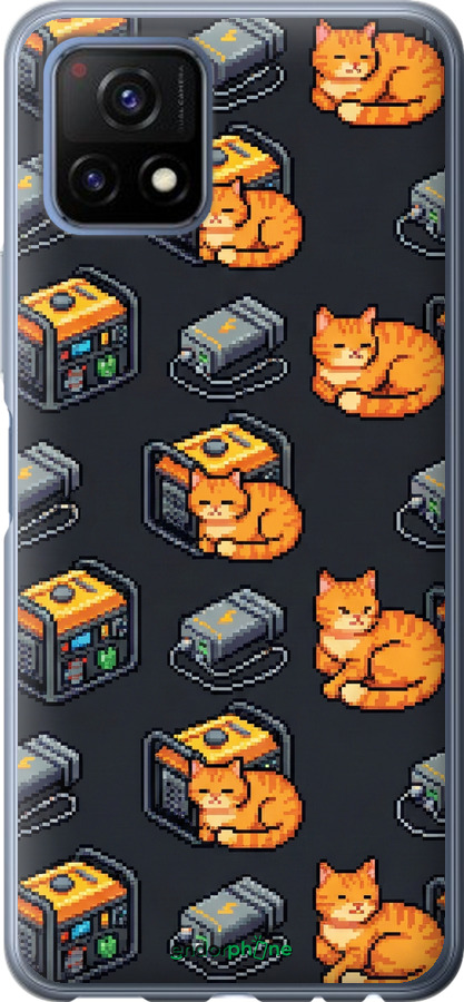 Силиконовый чехол Autonomous Zone для Vivo Y52S - 6771u-2242 изображение 