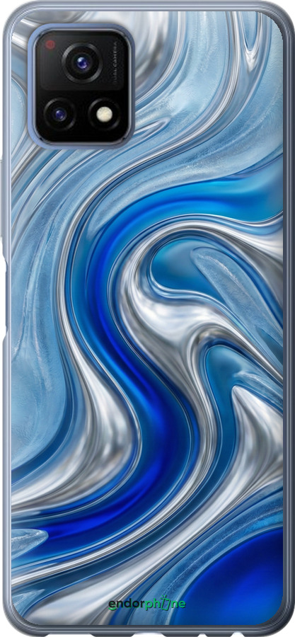 Силиконовый чехол Liquid Chrome для Vivo Y52S - 6781u-2242 изображение 