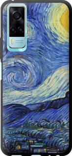 TPU чехол «Зоряна ніч» Вінсента Ван Гога для Vivo Y31 - 6433b-584 изображение 