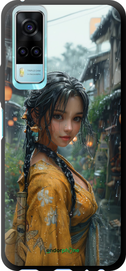 TPU чехол Anime-girl для Vivo Y31 - 6133b-584 изображение 