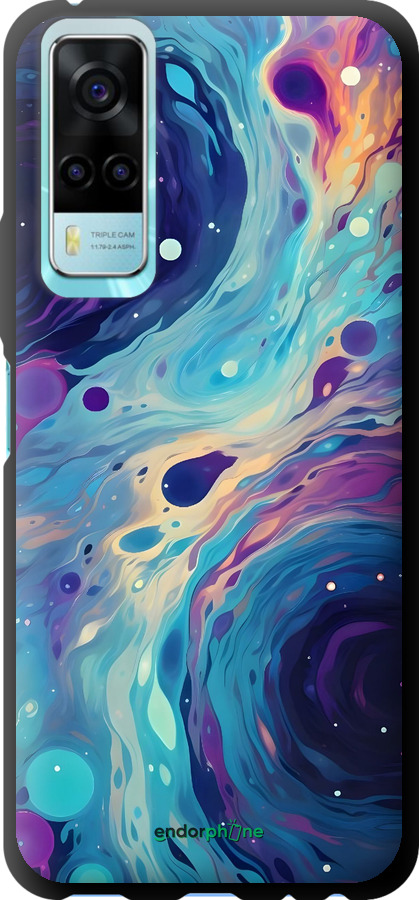 TPU чехол Арт акварель для Vivo Y31 - 6329b-584 изображение 