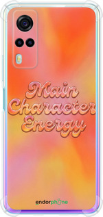 Силикон с усиленными углами чехол Aura Gradient Main Character Energy Aesthetic Y2K для Vivo Y31 - 6783sp-584 изображение 