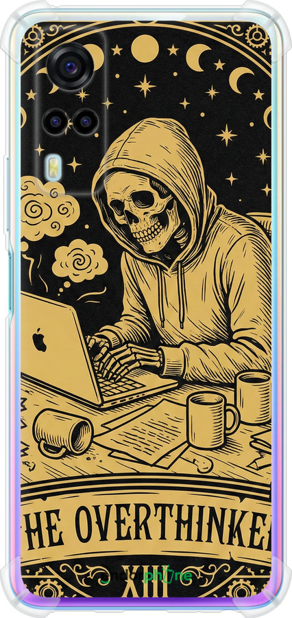Силикон с усиленными углами чехол The Overthinker для Vivo Y31 - 6774sp-584 изображение 