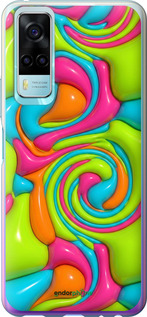 Силиконовый чехол 'Y2K Jelly Dream' для Vivo Y53s изображение 5