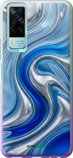 Силиконовый чехол Liquid Chrome для Vivo Y53s - 6781u-2438 изображение 
