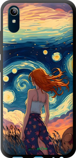 TPU чехол Девушка Арт для Vivo Y91C - 6325b-1762 изображение 
