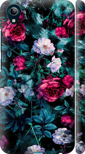 3D пластиковий матовий чехол Сад та троянди для Vivo Y91C - 6483m-1762 изображение 
