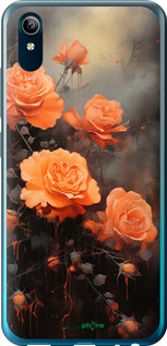 Силіконовий чехол Оранжеві троянди для Vivo Y91C - 5944u-1762 изображение 