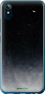 Силіконовий чехол Голубые облака, Голубая луна для Vivo Y91C - 6396u-1762 изображение 