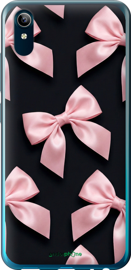 Силіконовий чехол Coquette Ribbons Dark Coquette для Vivo Y91C - 6767u-1762 изображение 