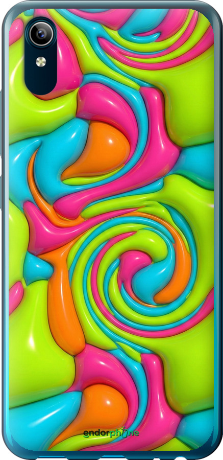 Силиконовый чехол Y2K Jelly Dream для Vivo Y91C - 6780u-1762 изображение 