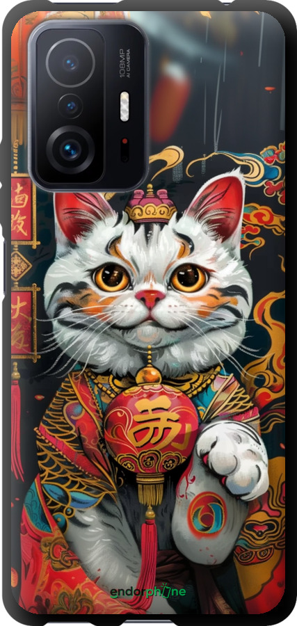 TPU чехол China Cat v2 для Xiaomi 11T - 6135b-2487 изображение 