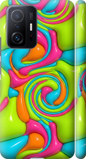 3D пластиковий матовий чехол Y2K Jelly Dream для Xiaomi 11T Pro - 6780m-2552 изображение 