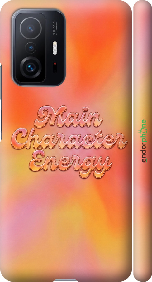 3D пластиковий матовий чехол Aura Gradient Main Character Energy Aesthetic Y2K для Xiaomi 11T Pro - 6783m-2552 изображение 