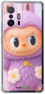 Силикон с усиленными углами чехол Лабубу для Xiaomi 11T - 6708sp-2487 изображение 