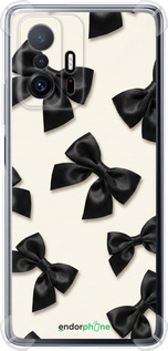 Силіконовий протиударний с посиленими кутами чехол Dark Coquette для Xiaomi 11T Pro - 6765sp-2552 изображение 