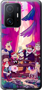 Силіконовий чехол Гравити Фолз для Xiaomi 11T - 6365u-2487 изображение 