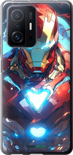 Силиконовый чехол Железный человек для Xiaomi 11T - 6372u-2487 изображение 