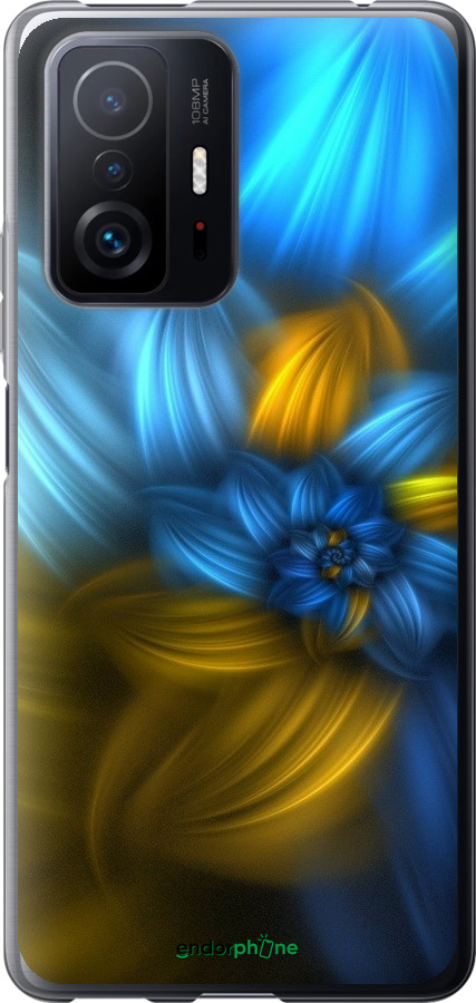 

2D пластиковий чохол "Візерунок 46" для Xiaomi 11T, Синій