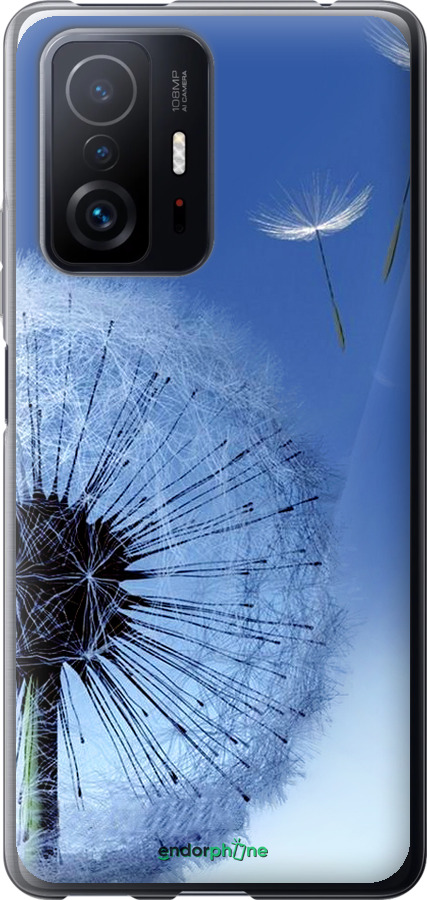 Силиконовый чехол Одуванчик для Xiaomi 11T Pro - 6005u-2552 изображение 