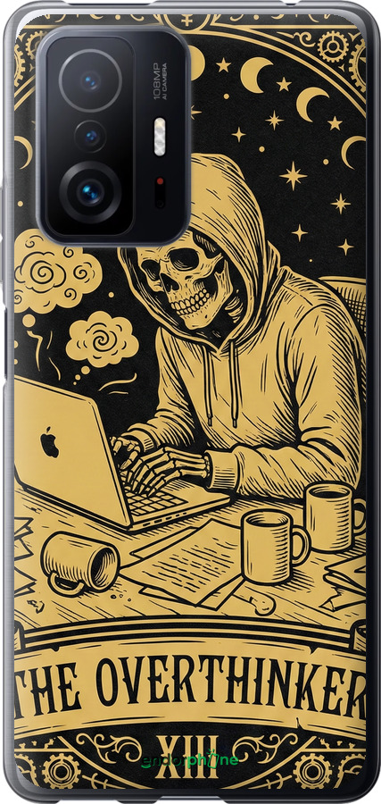 Силиконовый чехол The Overthinker для Xiaomi 11T Pro - 6774u-2552 изображение 