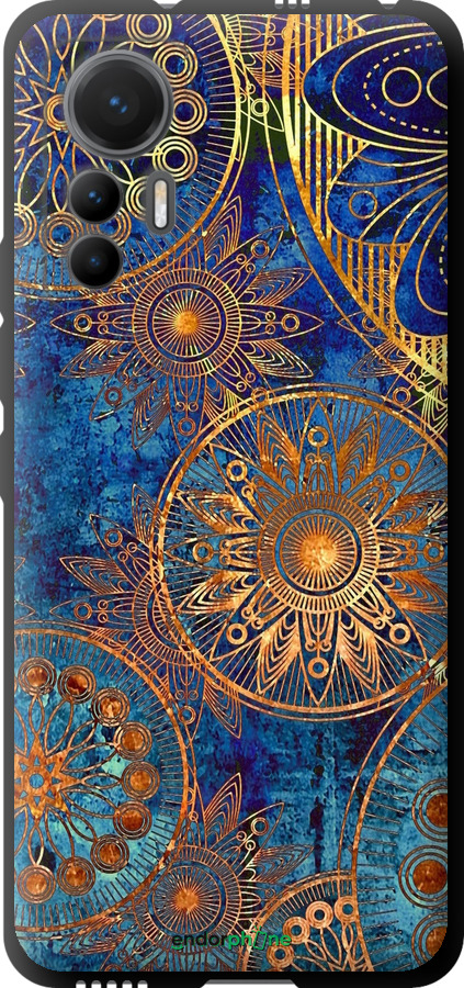 TPU чехол Золотий візерунок для Xiaomi 12 Lite - 678b-2579 изображение 
