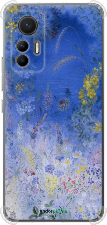 Силикон с усиленными углами чехол Билокур для Xiaomi 12 Lite - 5908sp-2579 изображение 