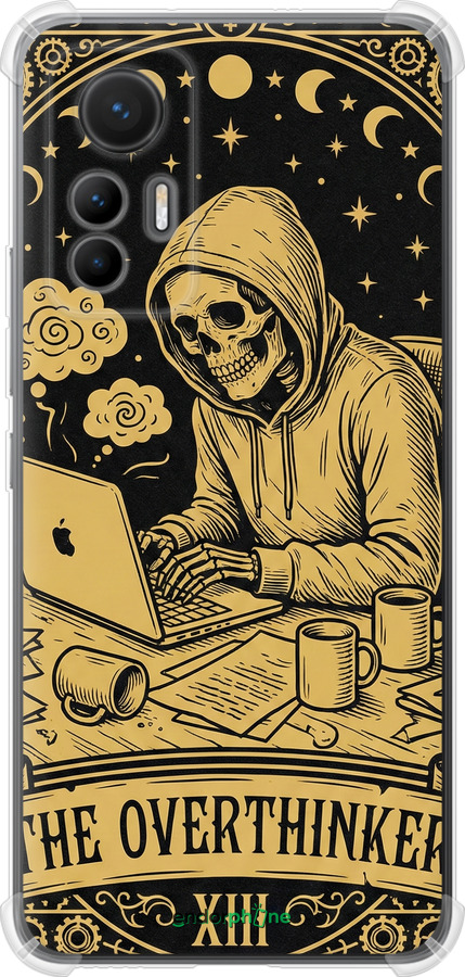 Силіконовий протиударний с посиленими кутами чехол The Overthinker для Xiaomi 12 Lite - 6774sp-2579 изображение 