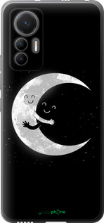 Силиконовый чехол Лунные объятия для Xiaomi 12 Lite - 6508u-2579 изображение 