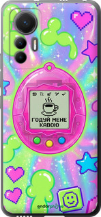 Силиконовый чехол Y2K Aesthetic Retro Pet: Годуй мене кавою для Xiaomi 12 Lite - 6784u-2579 изображение 