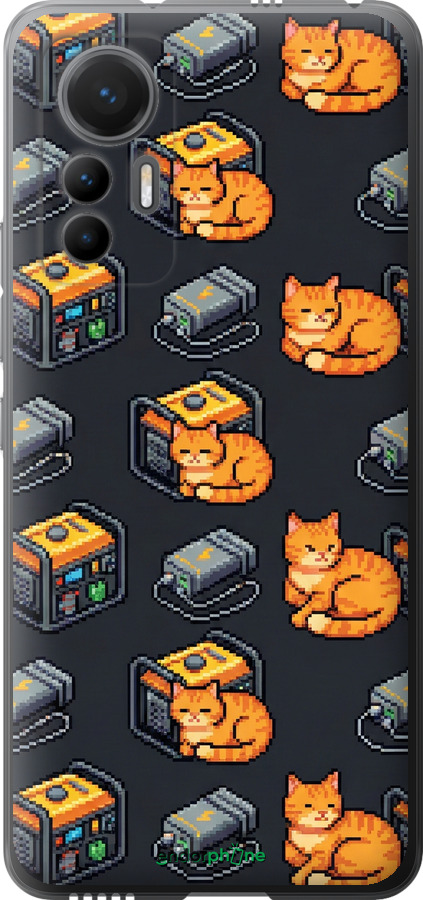 Силиконовый чехол Autonomous Zone для Xiaomi 12 Lite - 6771u-2579 изображение 