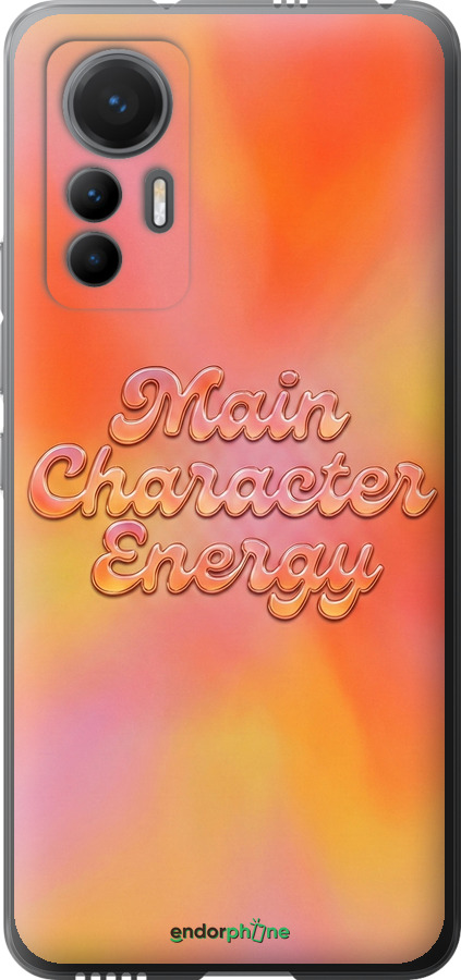 Силиконовый чехол Aura Gradient Main Character Energy Aesthetic Y2K для Xiaomi 12 Lite - 6783u-2579 изображение 