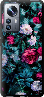 TPU чехол Сад и розы для Xiaomi 12 Pro - 6483b-2560 изображение 