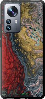 TPU чехол С изображением абстрактной живописи для Xiaomi 12 Pro - 6530b-2560 изображение 