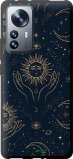 TPU чехол Celestial Harmony: Sun & Moon Gold Mystic Pattern для Xiaomi 12 Pro - 6778b-2560 изображение 