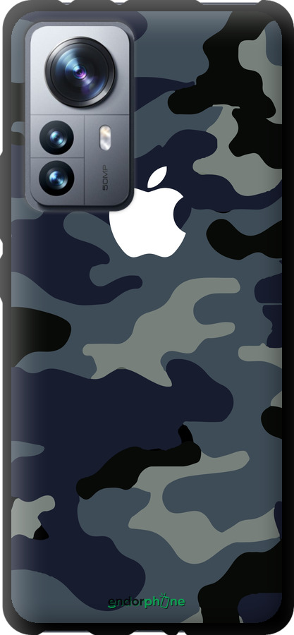 TPU чехол Камуфляж 1 для Xiaomi 12 Pro - 4897b-2560 изображение 
