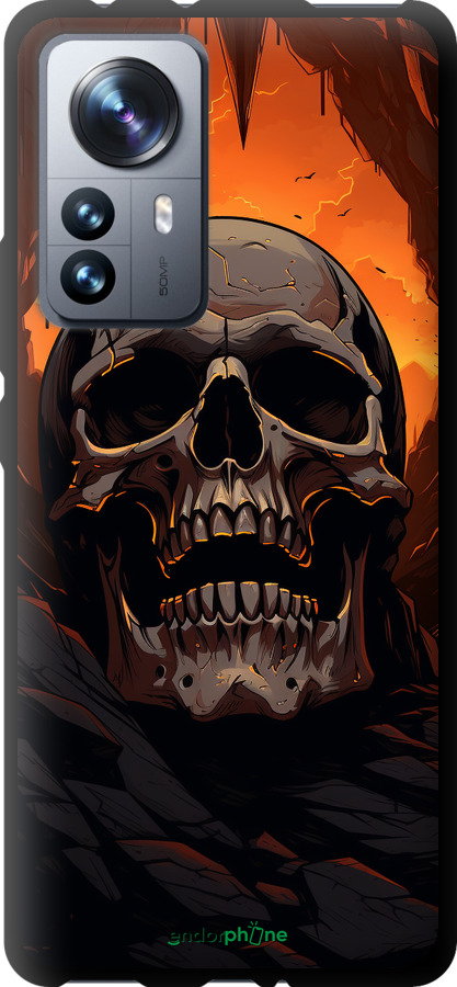 TPU чехол Черв пещері для Xiaomi 12 Pro - 5959b-2560 изображение 