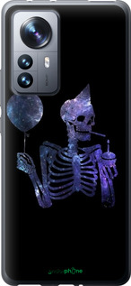 Силіконовий чехол Скелетне мистецтво для Xiaomi 12 Pro - 6536u-2560 изображение 