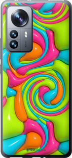 Силіконовий чехол Y2K Jelly Dream для Xiaomi 12 Pro - 6780u-2560 изображение 