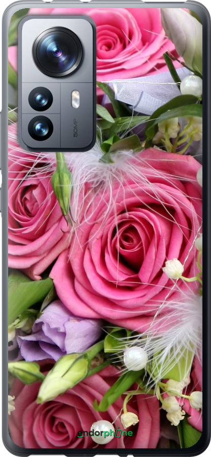 

Силіконовий чохол "Ніжність" для Xiaomi 12 Pro, Рожевий