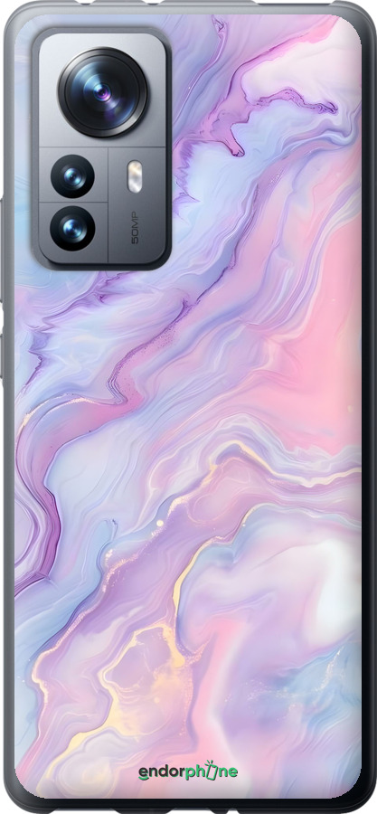 Силіконовий чехол Нежный мрамор для Xiaomi 12 Pro - 6310u-2560 изображение 