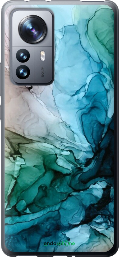 Силиконовый чехол С красочной абстрактной картиной Соленые берега для Xiaomi 12 Pro - 6405u-2560 изображение 