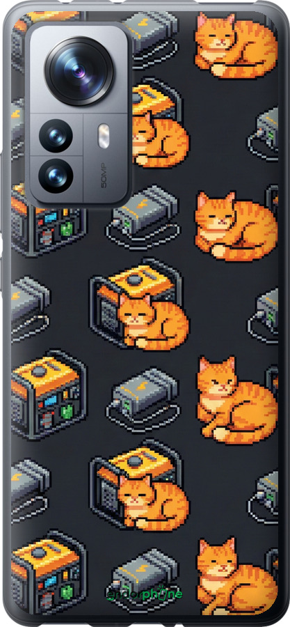 Силіконовий чехол Autonomous Zone для Xiaomi 12 Pro - 6771u-2560 изображение 