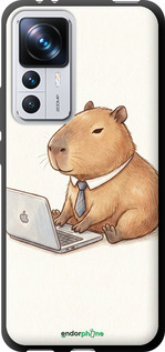 TPU чехол Funny Capybara CEO Working для Xiaomi Redmi K50 Ultra - 6777b-3331 изображение 